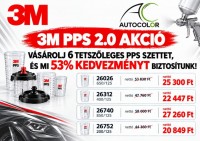 3M PPS 2.0 készlet (850ml, 125 mikron, 50 db/doboz)