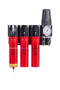 SATA 584 szűrő-nyomáscsökkentő 3 aknás.