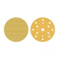 3M 15 lyukú csiszolókorong, P150, Gold, D:150