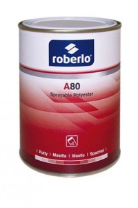 A80 Sprayable Polyester Putty, 1L