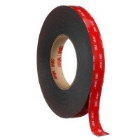 3M 5925F akrilhab kétoldalas ragszalag,6mmx19mmx33m, fekete