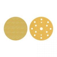 3M 15 lyukú csiszolókorong, P100 Gold, D:150