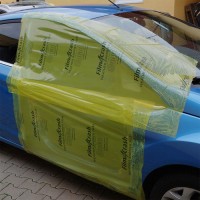 Colad Protect védőfólia sérült autók lezárására